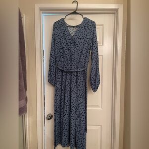 Pretty Garden Womens Spring Long Sleeve Dress